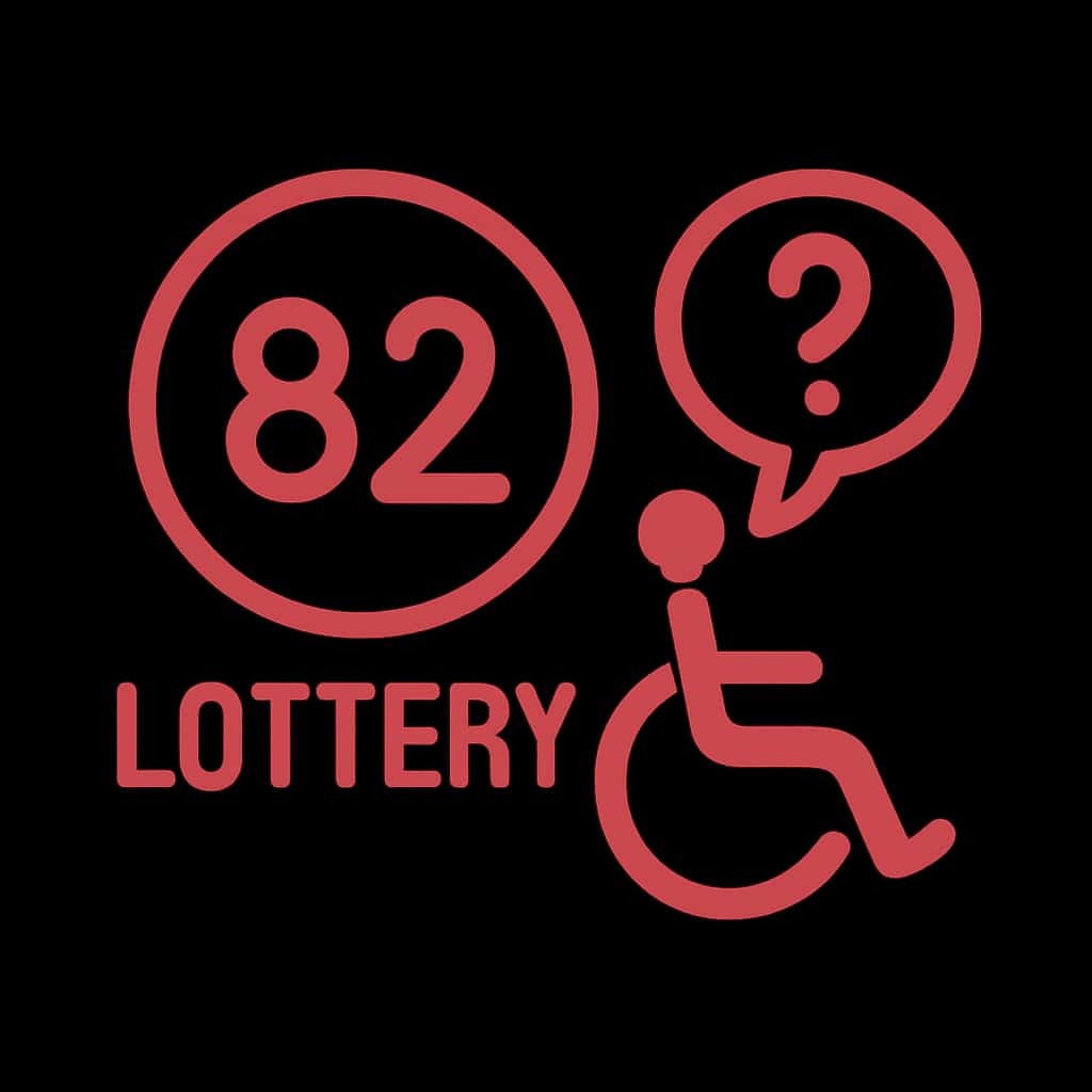 Icon representing 82 Lottery Accessibility Features.