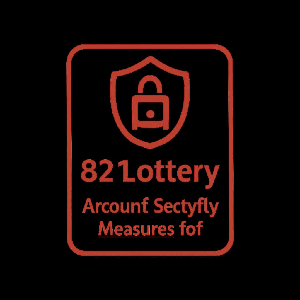 Badge concept for account security measures for 82 Lottery.
