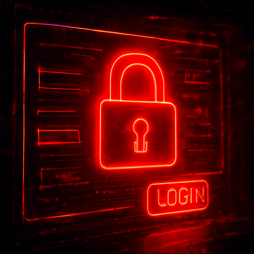 Illustration showing secure management features of 82 Lottery account.