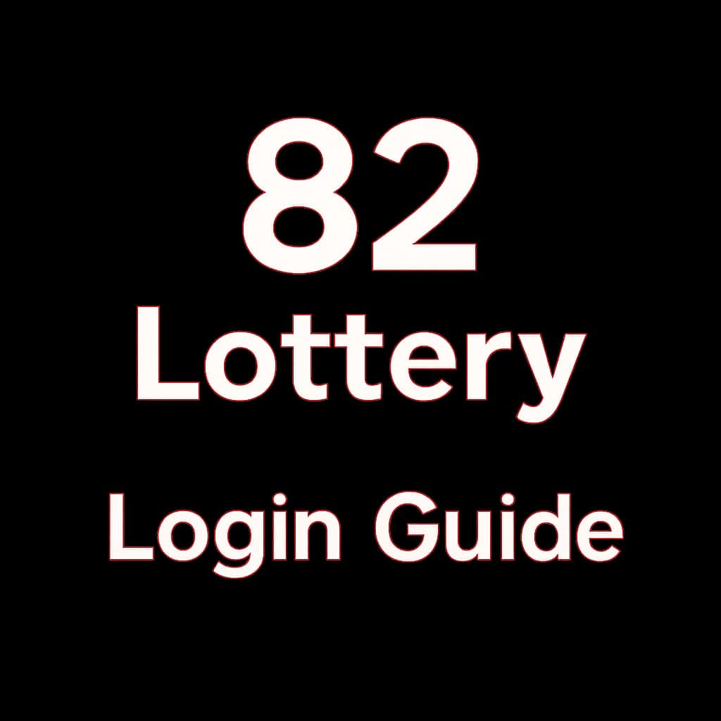 Icon for 82 Lottery Login Guide, displaying essential login information.