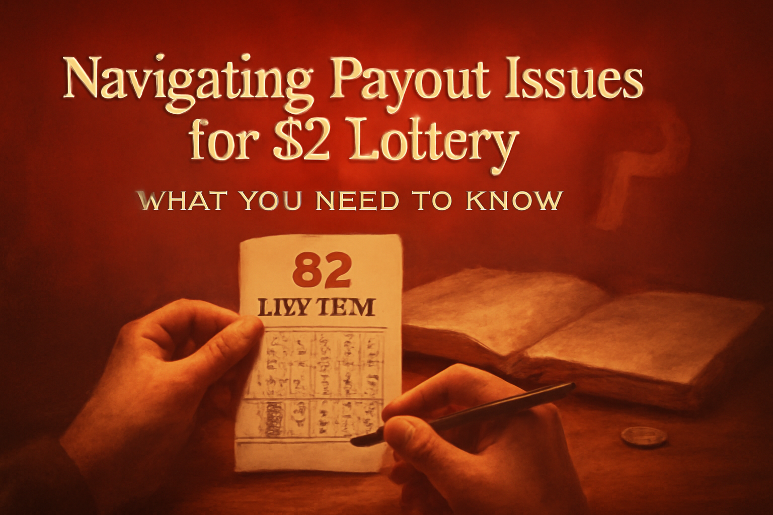 Informational scene related to 82 Lottery User Guide.