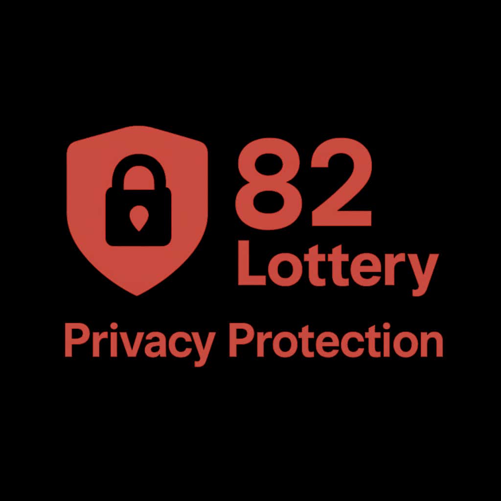 A simple badge for 82 Lottery Privacy Protection.