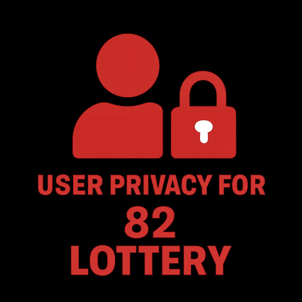 Icon representing user privacy for 82 Lottery