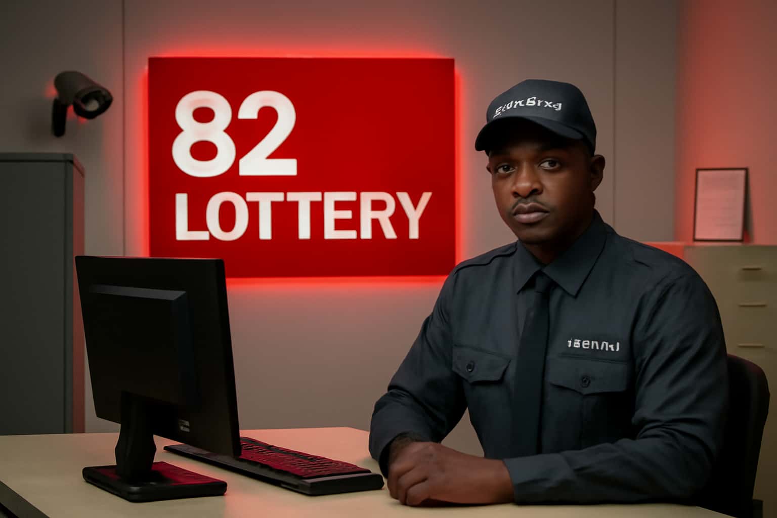 A visual representation of 82 Lottery Security showcasing secure access measures.